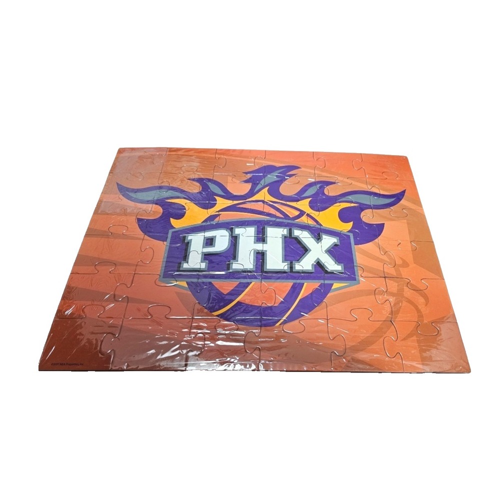 Phoenix Suns Basketball Puzzle 36 Piece Jigsaw Puzzle Team Logo Collectible Toy